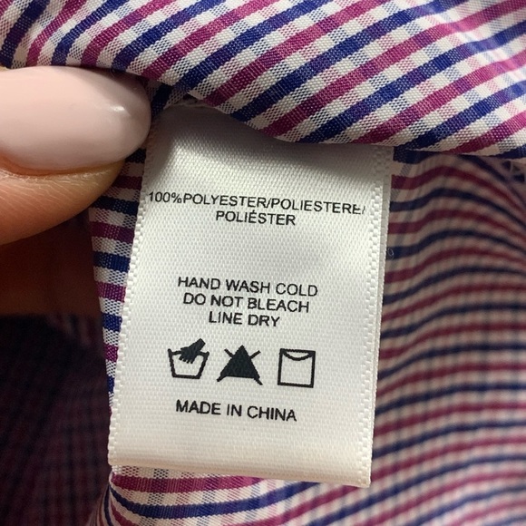 Anthropologie Sunday in Brooklyn Balloon Sleeve Check Ruffled Blouse Top - Picture 9 of 12